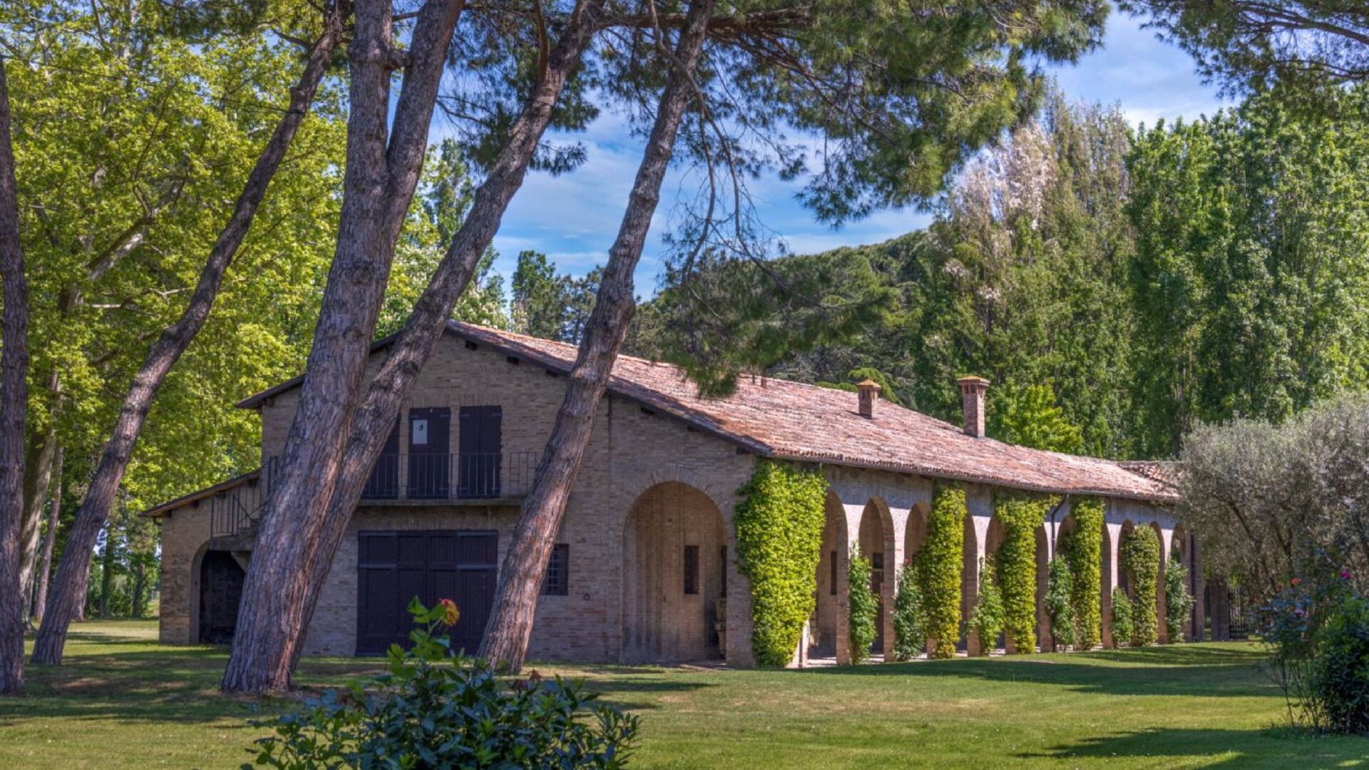 Castello Benelli, giardino