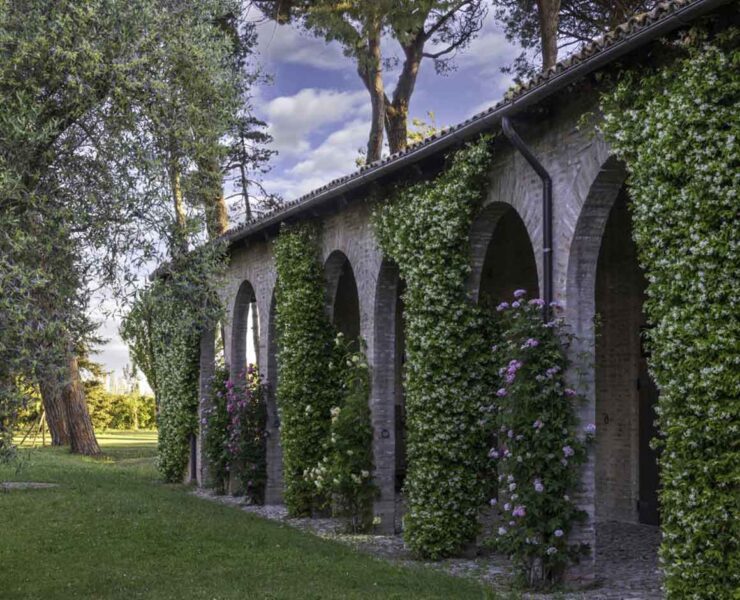 Castello Benelli, giardino